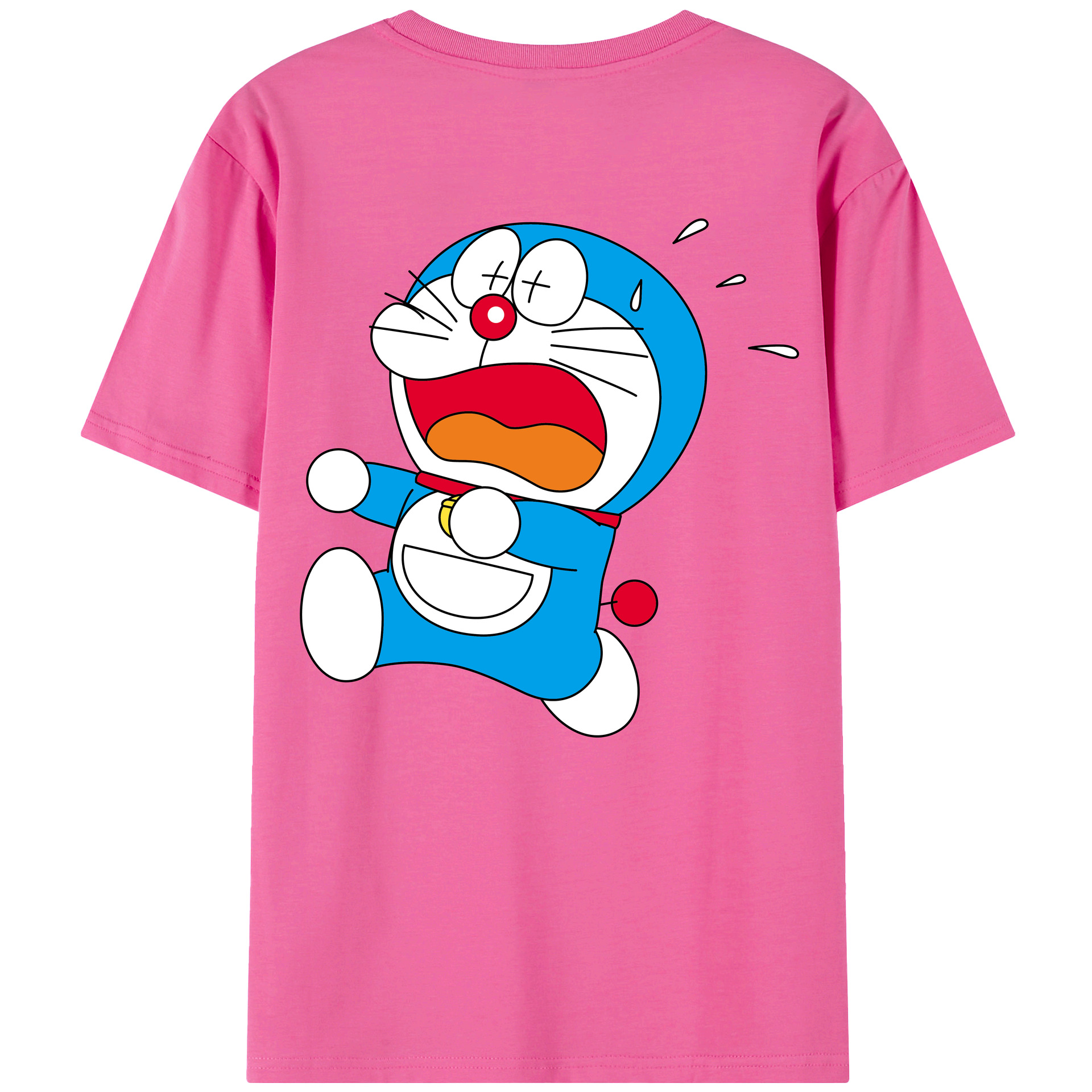 （画像用） ドラえもん Doraemon レディース半袖Tシャツ(バックプリント)